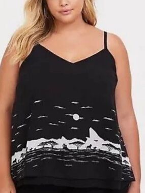 Torrid and her universe Disney lion king cami